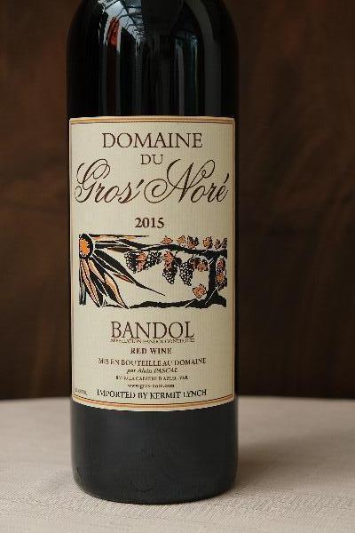 Provence Bandol rouge                                  Domaine Gros Noré 2015                       75 cl 
