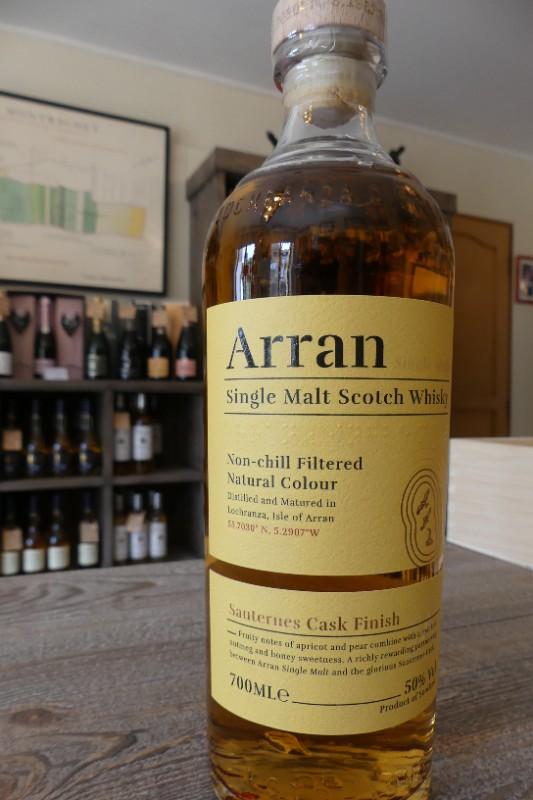 Single Arran Scotch Whisky ,Sauternes Cask Finish 