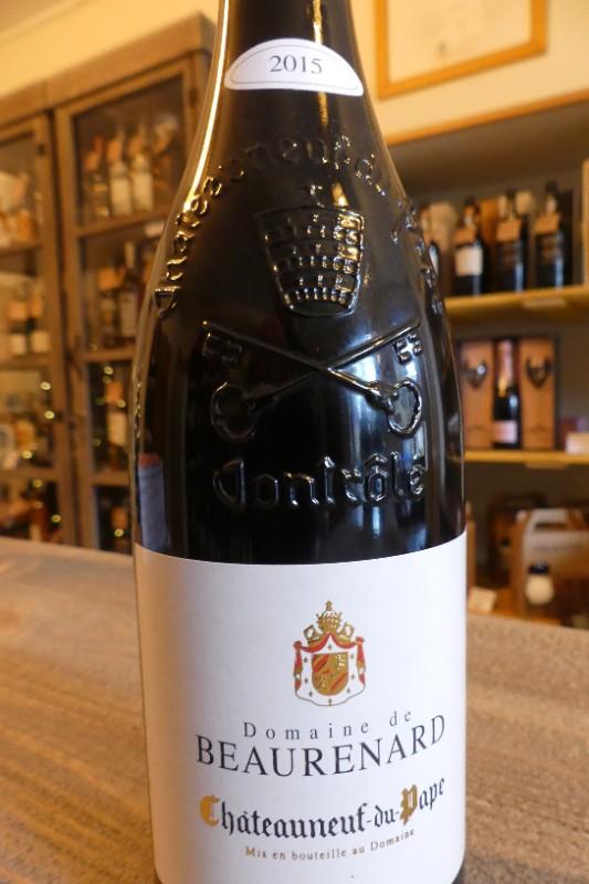 Rhône méridional Châteauneuf du Pape rouge  Domaine de Beaurenard 2015