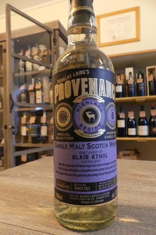Whisky Highland Blair Athol 8 ans by Douglas Laing's 