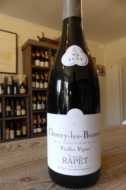 Chorey les Beaune Rouge 2022,Vincent Rapet ,Bourgogne ,Cote de Beaune 