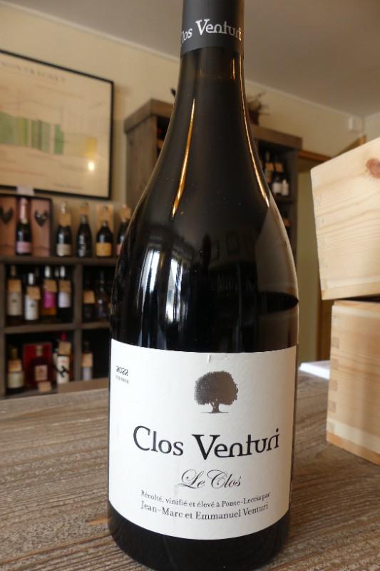 Vin de Corse Clos Venturi rouge 2022 ,vin Bio 