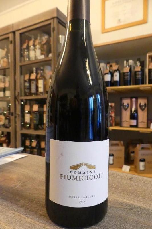 Corse Sartène Domaine Fiumicicoli rouge 2022 Bio 