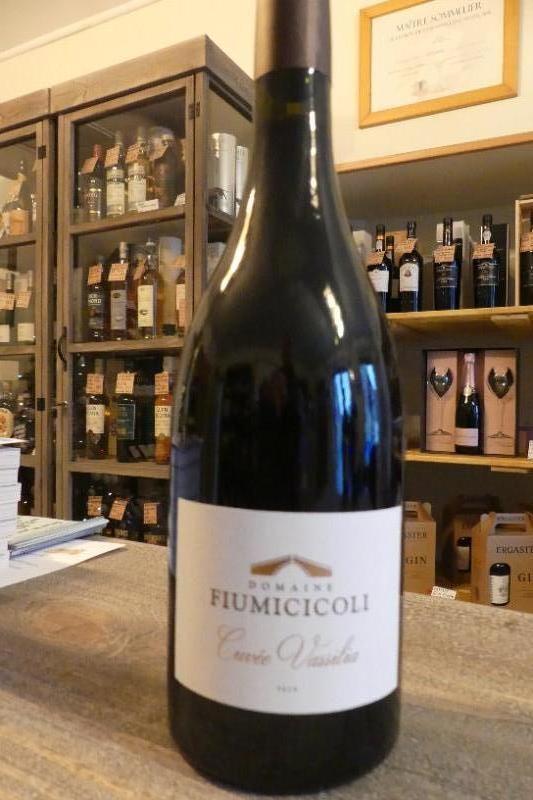 Corse Sartène ,Domaine Fiumicicoli rouge ,cuvée Vassili à 2019 Vin Bio 