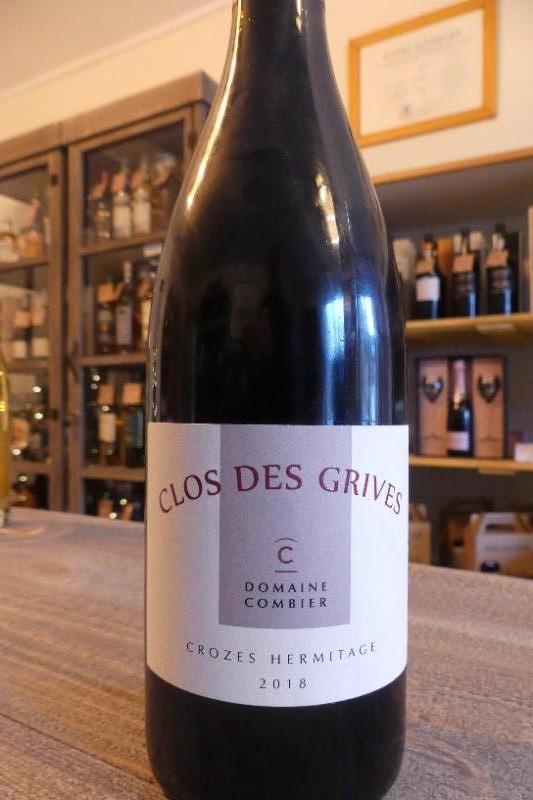 Cotes du Rhône septentrionale Crozes Hermitage Combler les Grives 2021