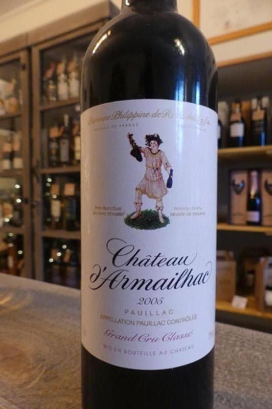 Bordeaux Médoc Paillac Château d 'Armailhac 2005