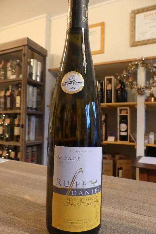 Alsace Gewurztraminer Vendanges Tardives dom Ruff 2020