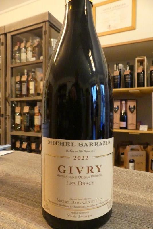 Bourgogne Côte Chalonnaise Givry domaine Sarrazin 2022 