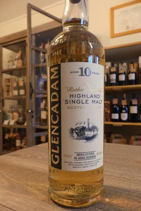 Whisky Highland ,Glencadam 10 ans finition Bourbon 46%