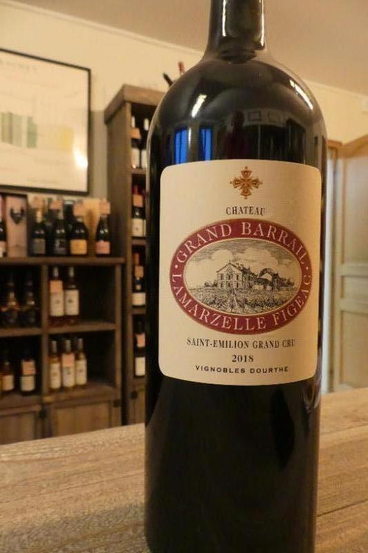 Magnum St Emilion Grand Cru Château Grand Barrail Lamarzelle Figeac 2018 Dourthe