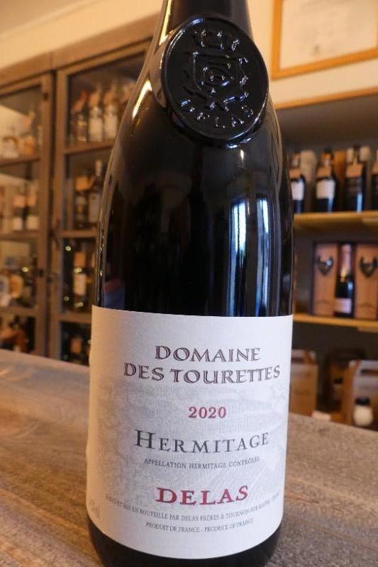 Cotes du Rhône septentrionale Hermitage Delas Domaine des Tourettes 2020