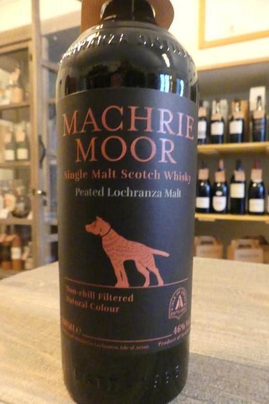 Whisky Single Malt île d Arran Machrie Moore Tourbé 46 °