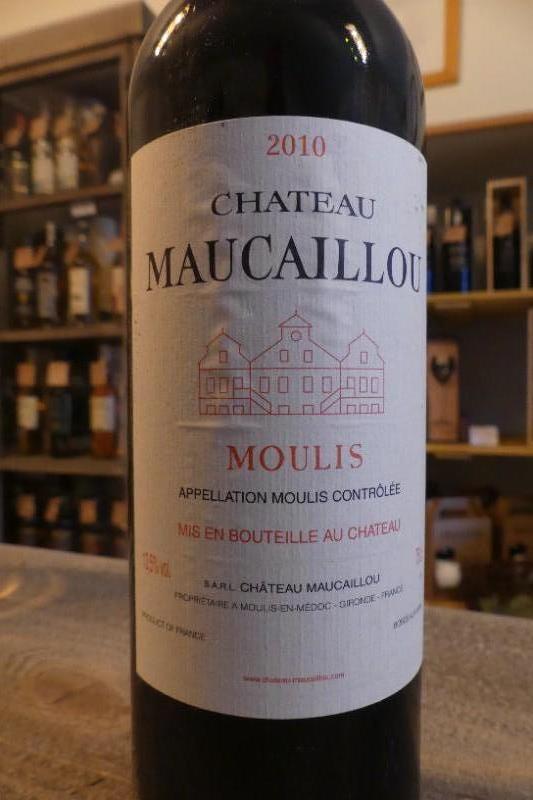 Bordeaux Moulis Château Maucaillou 2010 