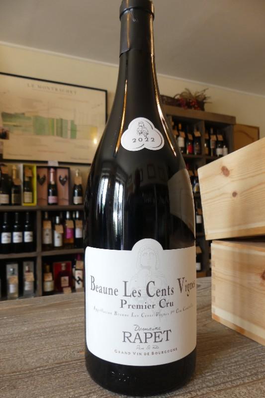 Magnum  Bourgogne ,Beaune 1er cru Cent vignes Vielles Vignes domaine  Rapet 2022 
