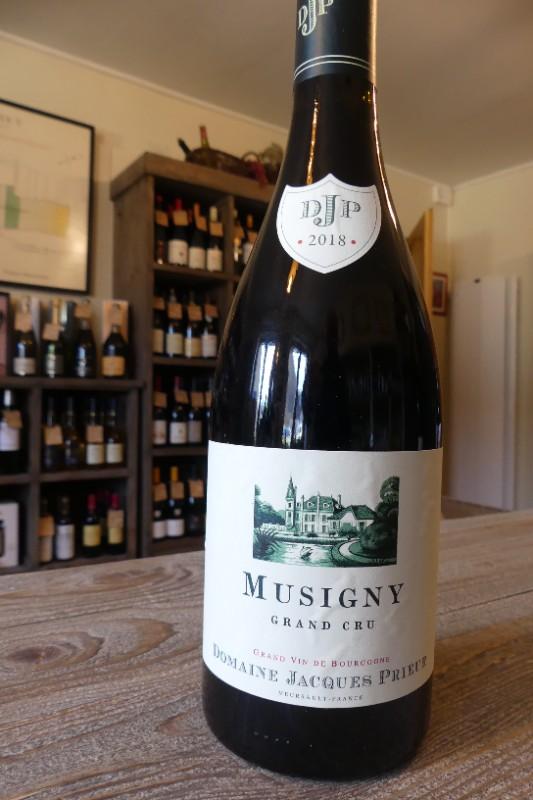 Musigny grand Cru 2018 ,Bourgogne , Côte de Nuits , rouge Chambolle Musigny Jacques Prieur 