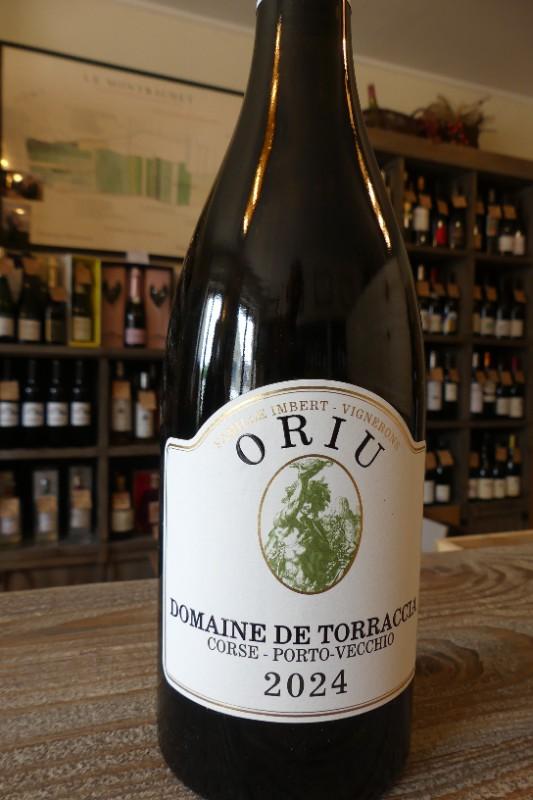 Corse Porto Vecchio Blanc domaine Torraccia cuvée Oriu 