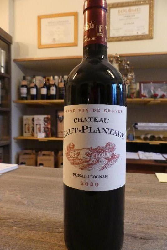 Bordeaux , Pessac Léognan rouge , Château Haut Plantade 2020 , 