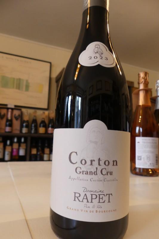 Corton grand Cru Cote de Beaune ,domaine Rapet 2023,Rouge 
