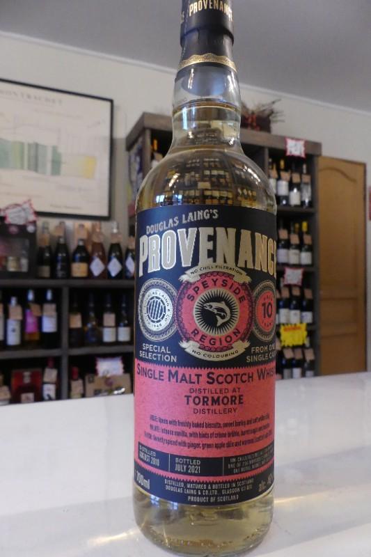 Tormore 10 ans ,Speyside scotch Whisky, by Douglas Laing's 