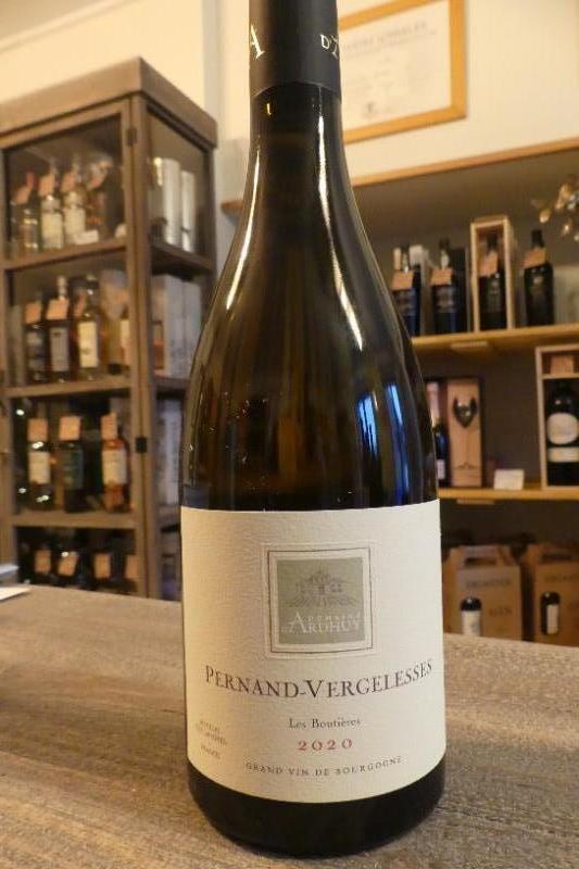 Bourgogne Cote de Beaune Pernand Vergelesses blanc dom d'Ardhuy les Boutieres 2020