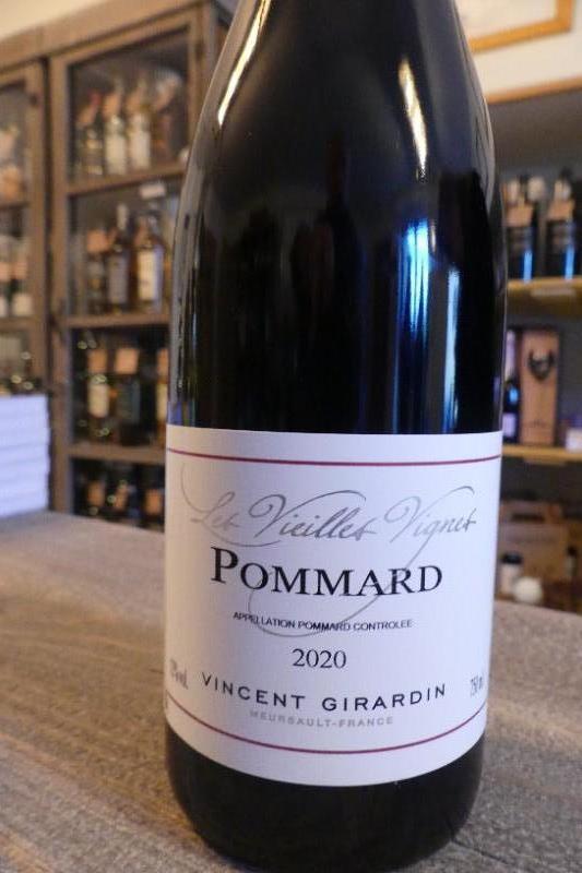 Bourgogne Cotes de Beaune Pommard Vieilles Vignes Vincent Girardin 2020