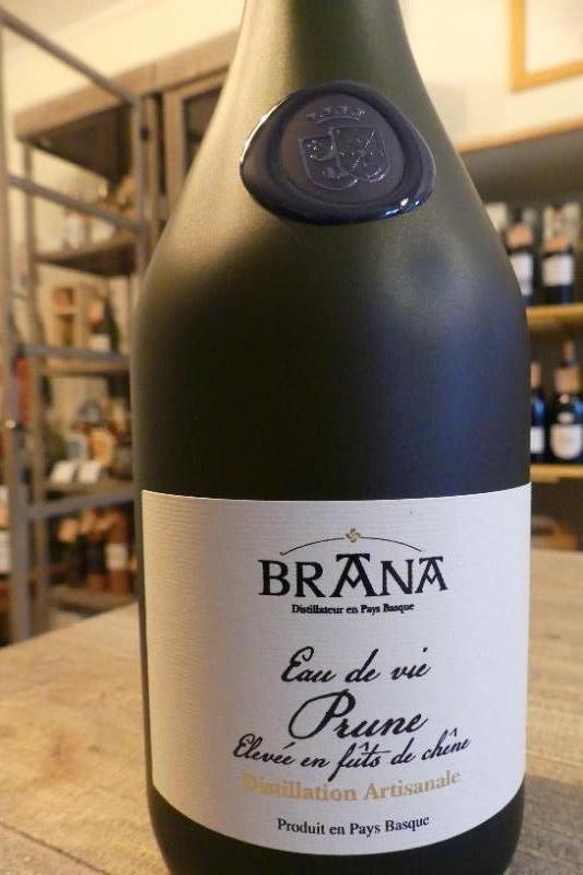 Eau de vie de Prune Distillerie Brana pays Basque  42°