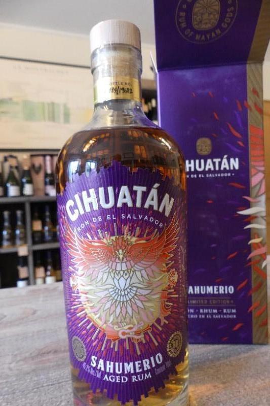 Rhum El Salvador Sahumerio distillerie Cihatan Édition limitée.