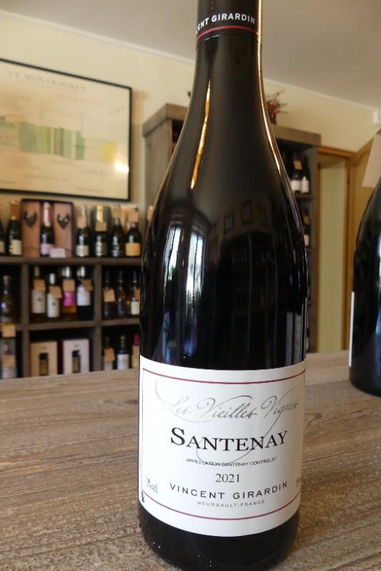 Santenay vieilles Vignes 2021 Vincent Girardin Bourgogne rouge 