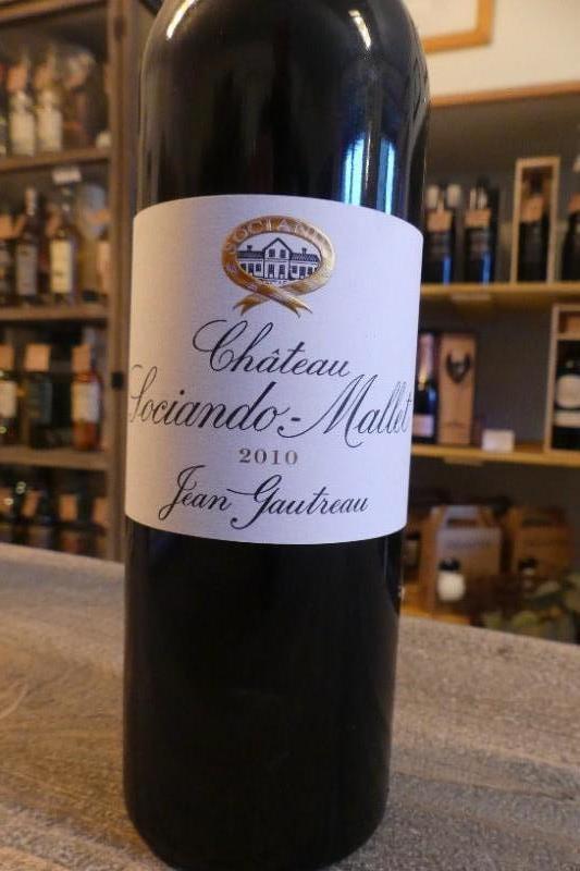 Bordeaux Haut Médoc Château Sociando Mallet 2010 