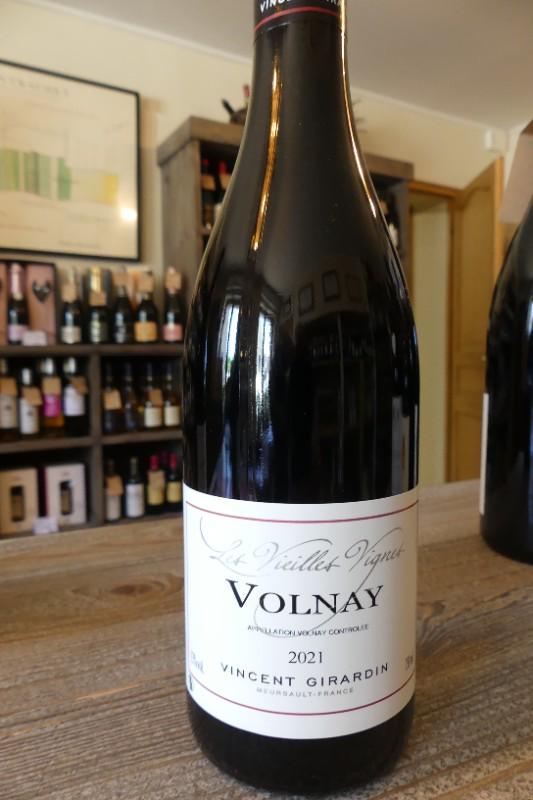 Volnay Vieilles Vignes 2021 Domaine Vincent Girardin Bourgogne rouge