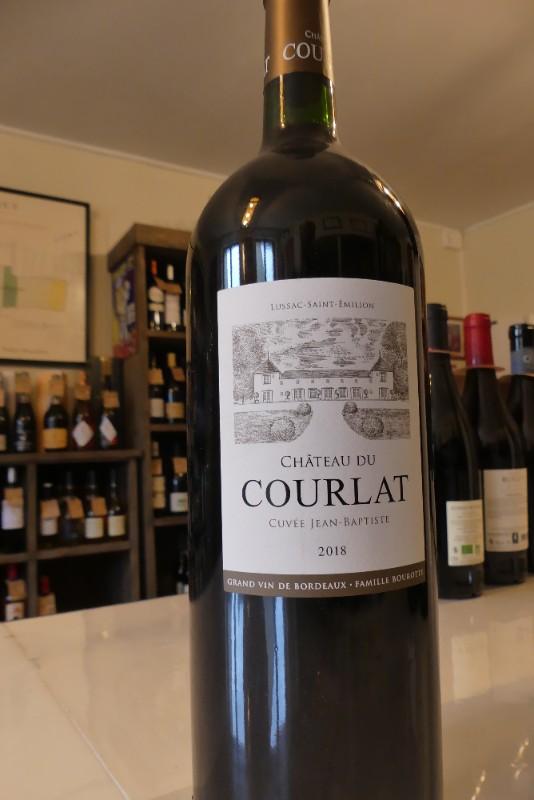 Magnum Bordeaux Lussac saint Emilion cuvée jean Baptiste chateau du Courlat 