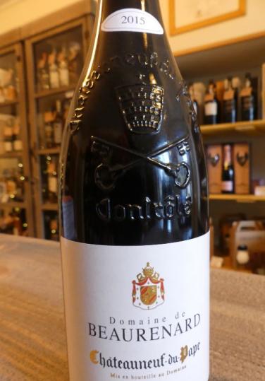 Rhône méridional Châteauneuf du Pape rouge  Domaine de Beaurenard 2015