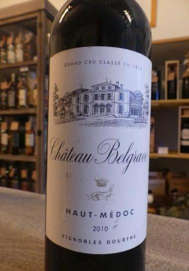 Bordeaux Haut Médoc Château Belgrave 2010