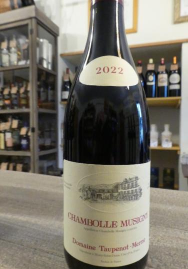 Chambolle Musigny 2022 Domaine Taupenot Merme Bourgogne rouge Côte de Nuits