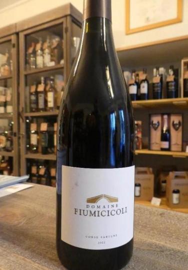 Corse Sartène Domaine Fiumicicoli rouge 2022 Bio 