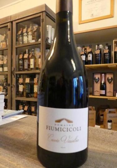 Corse Sartène ,Domaine Fiumicicoli rouge ,cuvée Vassili à 2020 Vin Bio 