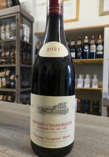 Gevrey Chambertin 1er cru Bel Air 2021 Bourgogne Côte de Nuits