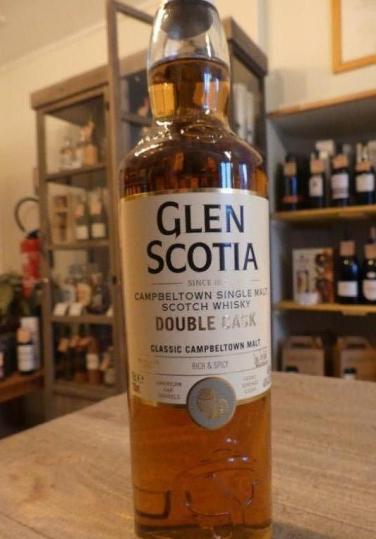 Whisky Campbeltown single malt Glen Scotia Double Cask  Bourbon/Pedro Ximenez 46°