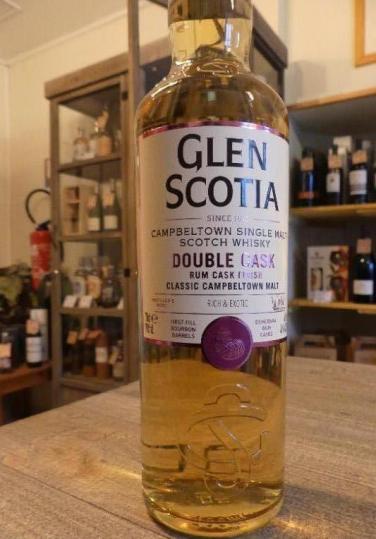 WhiskySingle Malt  Campbeltown Glen Scotia Double Cask Rum Finish 46°