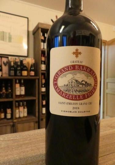 Magnum St Emilion Grand Cru Château Grand Barrail Lamarzelle Figeac 2018 Dourthe