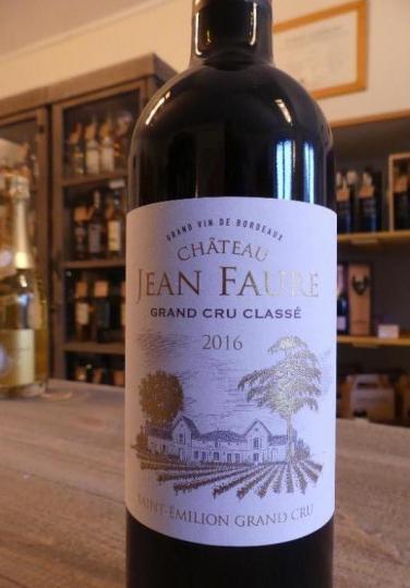 Bordeaux Saint Emilion Grand Cru Classé Château Jean Faure 2016