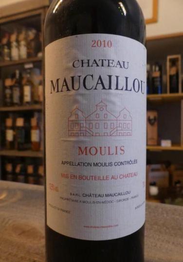Bordeaux Moulis Château Maucaillou 2010 