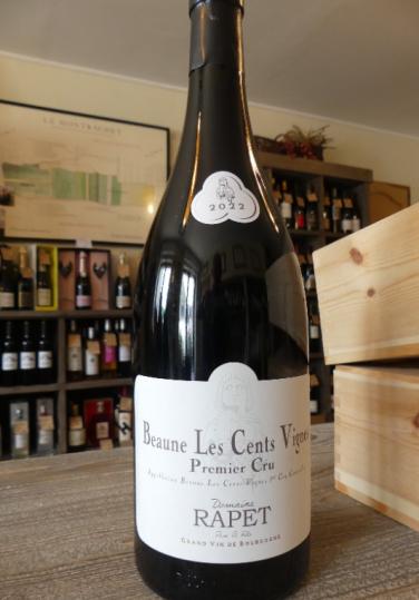 Magnum  Bourgogne ,Beaune 1er cru Cent vignes Vielles Vignes domaine  Rapet 2022 