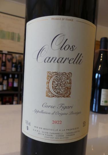 Magnum AOC Figari  rouge Clos Canarelli 2022 