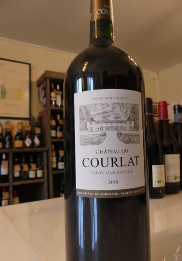 Magnum Bordeaux Lussac saint Emilion cuvée jean Baptiste chateau du Courlat 