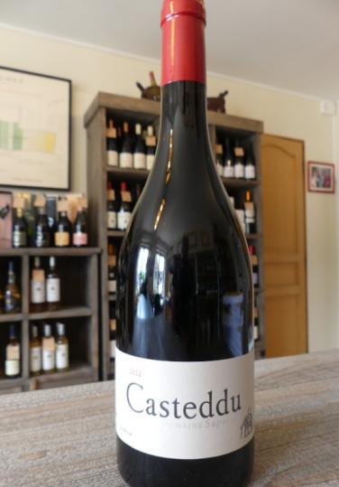 Corse Sartène , Domaine Saparale cuvée Casteddu rouge 2022 .