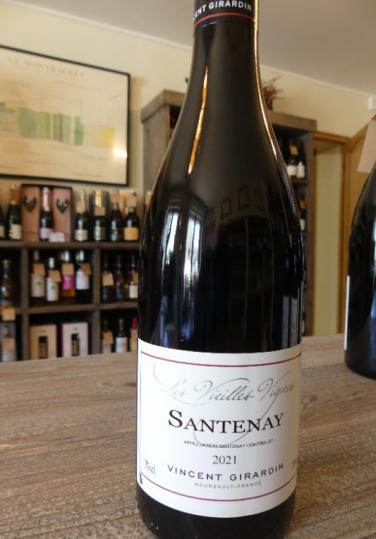 Santenay vieilles Vignes 2021 Vincent Girardin Bourgogne rouge 